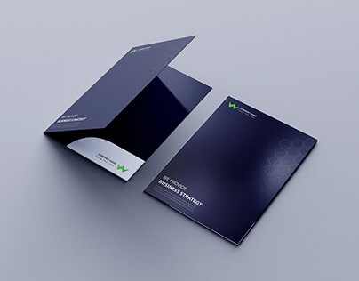 custom presentation folders printing